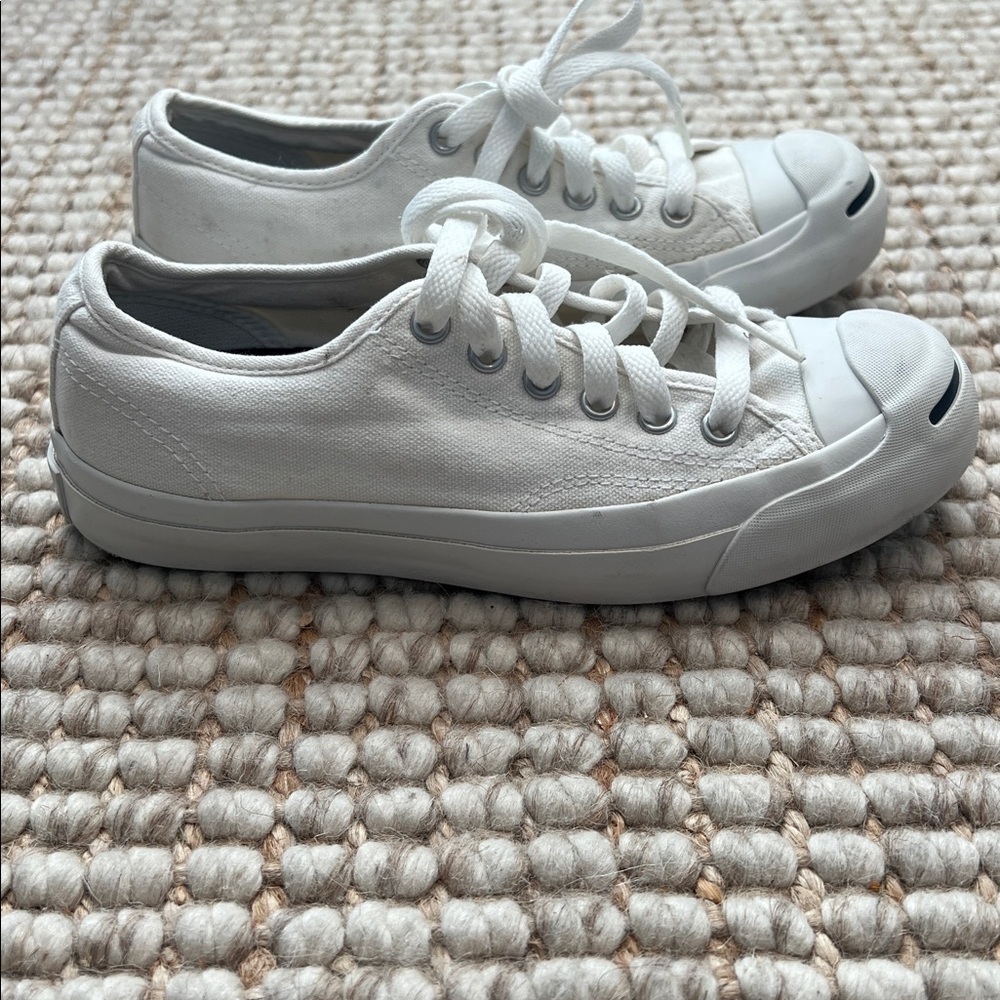 Converse White Women's Sneakers - Picture 6 of 7